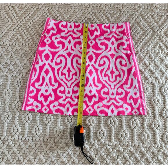 Gretchen Scott Arabesque Pink White Skort Size Medium - Picture 5 of 6